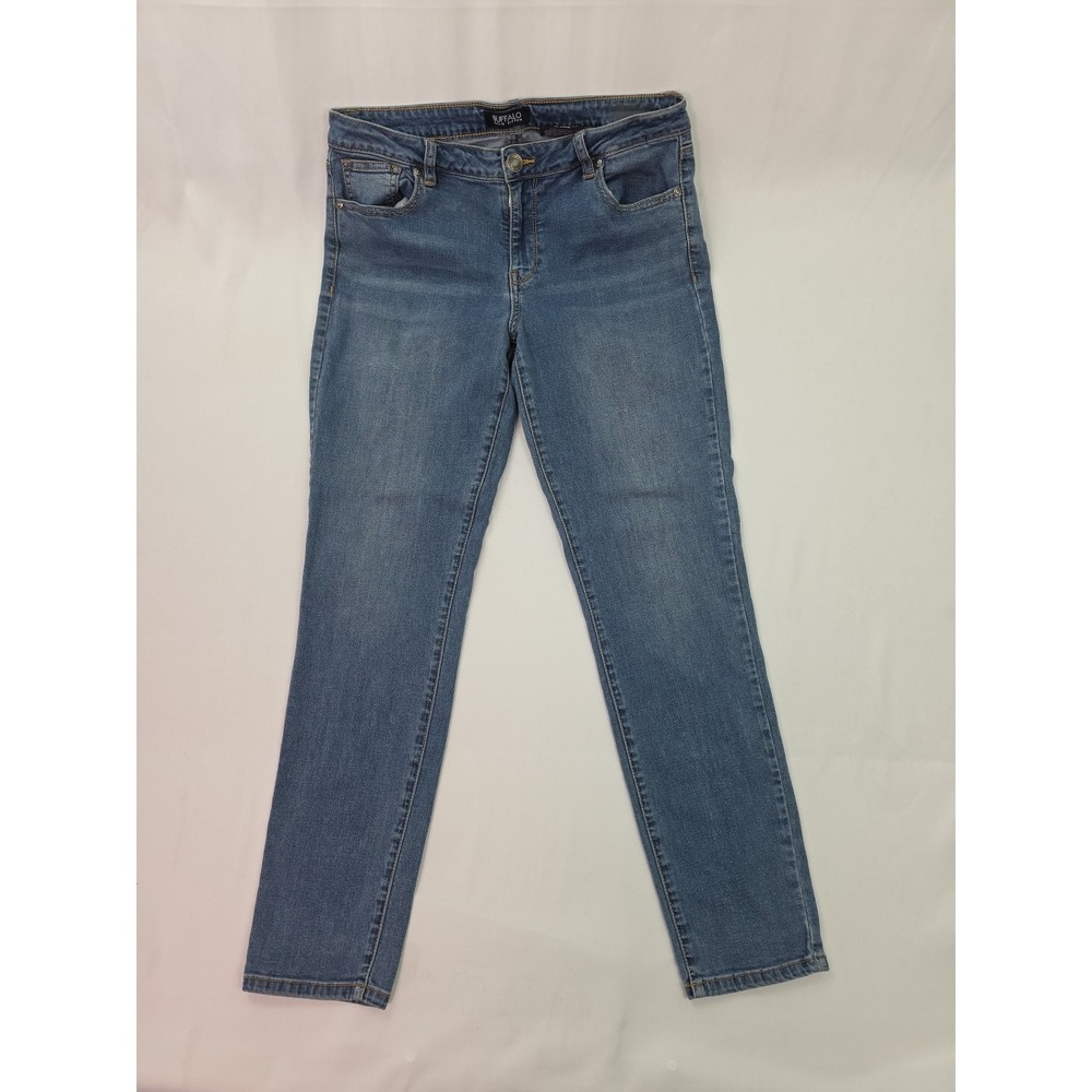 Buffalo David Bitton Skinny Jeans Mens 30x28 Blue Stretch Denim